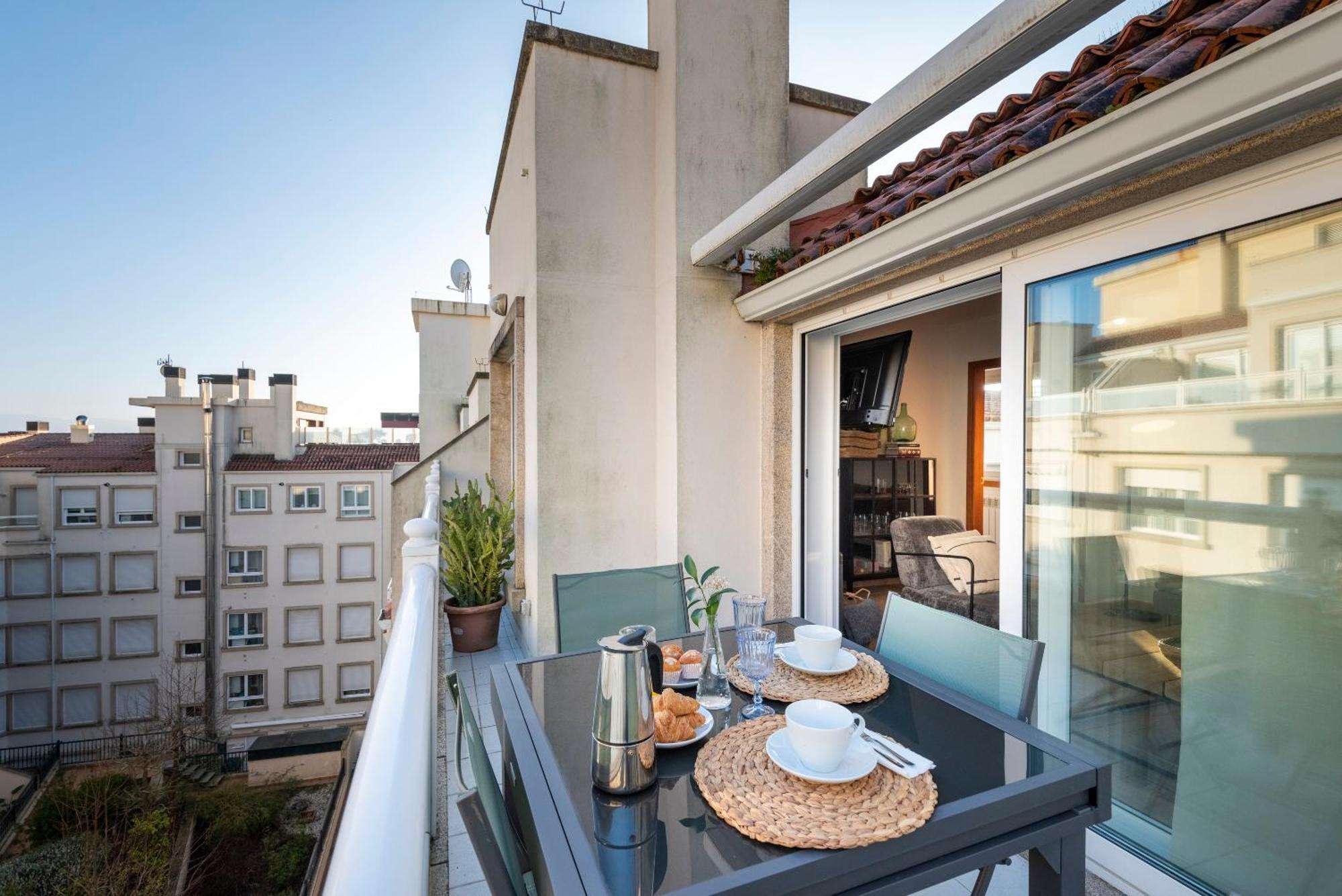 Apartamento Playa Silgar -50 M Playa Con 2 Garajes Y 3 Dormitorios Sanxenxo Exteriér fotografie