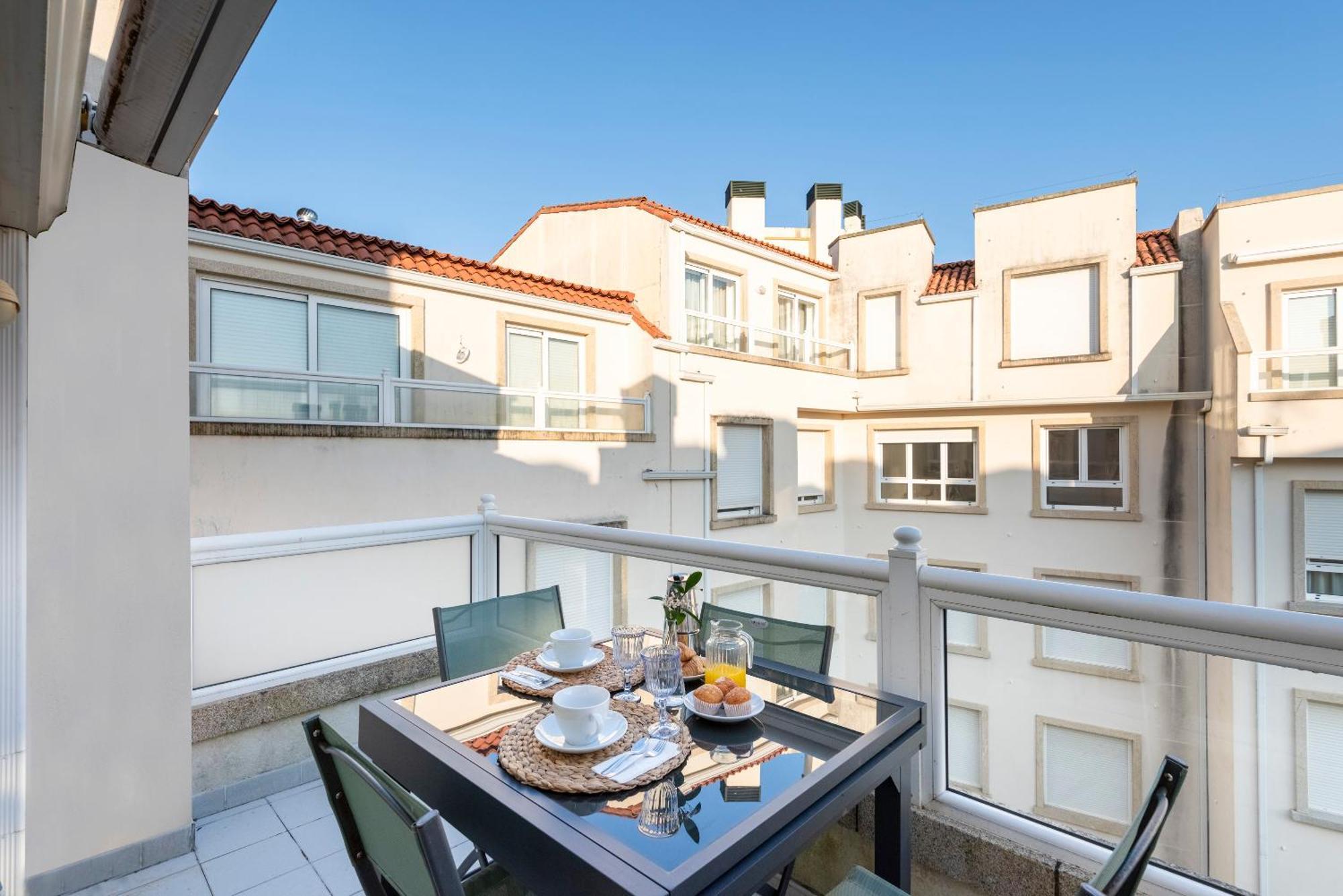Apartamento Playa Silgar -50 M Playa Con 2 Garajes Y 3 Dormitorios Sanxenxo Exteriér fotografie