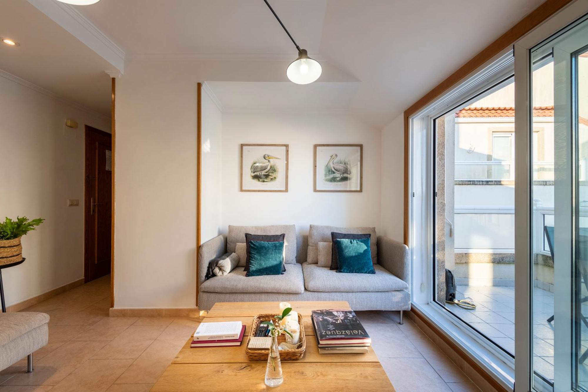 Apartamento Playa Silgar -50 M Playa Con 2 Garajes Y 3 Dormitorios Sanxenxo Exteriér fotografie